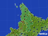 道北のアメダス実況(積雪深)(2023年02月03日)