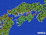2023年02月03日の四国地方のアメダス(日照時間)
