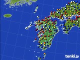 九州地方のアメダス実況(日照時間)(2023年02月03日)