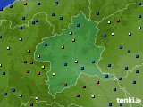 2023年02月03日の群馬県のアメダス(日照時間)