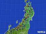 東北地方のアメダス実況(積雪深)(2023年02月04日)