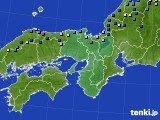 2023年02月04日の近畿地方のアメダス(積雪深)