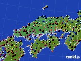 中国地方のアメダス実況(日照時間)(2023年02月04日)