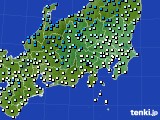 関東・甲信地方のアメダス実況(気温)(2023年02月04日)