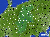 長野県のアメダス実況(風向・風速)(2023年02月04日)