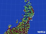 東北地方のアメダス実況(日照時間)(2023年02月05日)