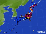 アメダス実況(日照時間)(2023年02月06日)