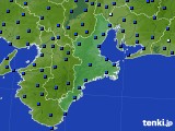 三重県のアメダス実況(日照時間)(2023年02月07日)