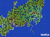 関東・甲信地方のアメダス実況(日照時間)(2023年02月08日)