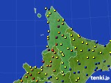 道北のアメダス実況(積雪深)(2023年02月09日)