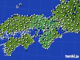 近畿地方のアメダス実況(風向・風速)(2023年02月09日)