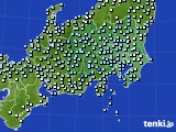 関東・甲信地方のアメダス実況(降水量)(2023年02月10日)