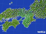 近畿地方のアメダス実況(降水量)(2023年02月10日)