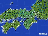 2023年02月10日の近畿地方のアメダス(気温)