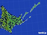 道東のアメダス実況(気温)(2023年02月10日)