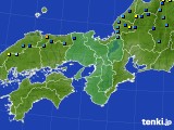 近畿地方のアメダス実況(積雪深)(2023年02月11日)