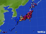 アメダス実況(日照時間)(2023年02月11日)