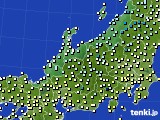 2023年02月12日の北陸地方のアメダス(気温)