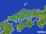 中国地方のアメダス実況(降水量)(2023年02月13日)