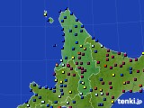 道北のアメダス実況(日照時間)(2023年02月13日)