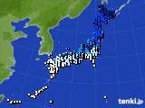 2023年02月14日のアメダス(気温)