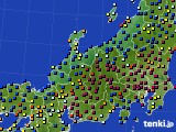 北陸地方のアメダス実況(日照時間)(2023年02月15日)