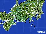 2023年02月17日の東海地方のアメダス(気温)