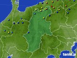 長野県のアメダス実況(積雪深)(2023年02月18日)