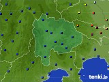 山梨県のアメダス実況(日照時間)(2023年02月19日)