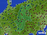 長野県のアメダス実況(日照時間)(2023年02月20日)