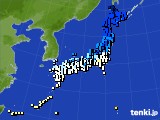 2023年02月20日のアメダス(気温)