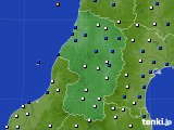 2023年02月20日の山形県のアメダス(風向・風速)