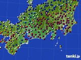 東海地方のアメダス実況(日照時間)(2023年02月21日)