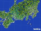 東海地方のアメダス実況(気温)(2023年02月21日)