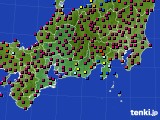 東海地方のアメダス実況(日照時間)(2023年02月22日)