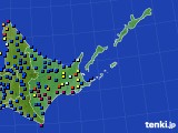 2023年02月23日の道東のアメダス(日照時間)