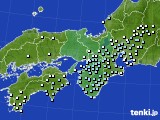 近畿地方のアメダス実況(降水量)(2023年02月24日)