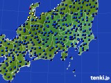 関東・甲信地方のアメダス実況(日照時間)(2023年02月24日)