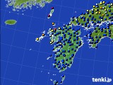 九州地方のアメダス実況(日照時間)(2023年02月24日)