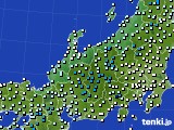 2023年02月24日の北陸地方のアメダス(気温)