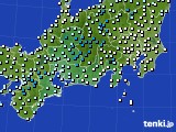 2023年02月24日の東海地方のアメダス(気温)