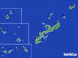 2023年02月24日の沖縄県のアメダス(風向・風速)