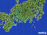 東海地方のアメダス実況(風向・風速)(2023年02月26日)
