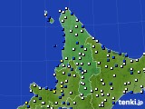 道北のアメダス実況(風向・風速)(2023年02月26日)