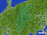 長野県のアメダス実況(風向・風速)(2023年02月26日)