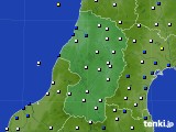 2023年02月28日の山形県のアメダス(風向・風速)