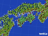 2023年03月01日の四国地方のアメダス(日照時間)