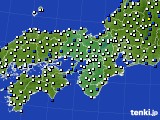 近畿地方のアメダス実況(風向・風速)(2023年03月01日)
