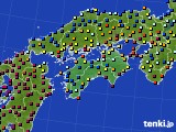 2023年03月02日の四国地方のアメダス(日照時間)