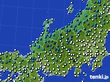 2023年03月02日の北陸地方のアメダス(気温)